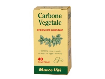 Marco Viti Carbone Vegetale Integratore Alimentare 40 compresse