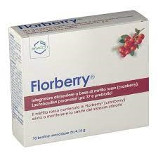 Florberry Integratore Alimentare a base di Mirtillo Rosso 10 bustine
