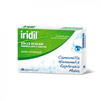 Iridil Gocce Oculari 10 Ampolle Monodose 0,5 ml