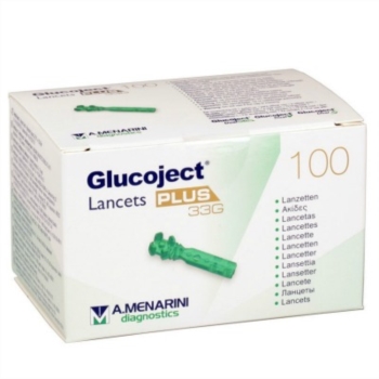 Menarini Linea Controllo Glicemia Glucoject Lancets Plus G33 100 Lancette