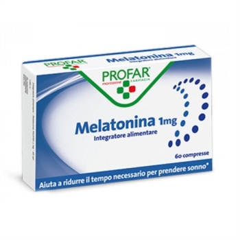 Profar Melatonina 1 mg Integratore Alimentare 60 compresse