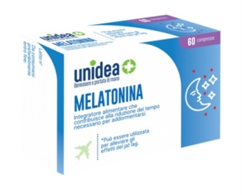 Unidea Melatonina 1 mg Integratore Alimentare 60 compresse