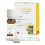 UnicoDi Integratore Alimentare di Zinco Vitamina D3 e Fluoro 15 ml