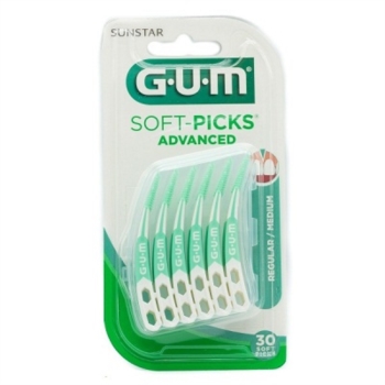 Sunstar Gum Soft Picks Advanced 30 Scovolini in Gomma Misura Medium