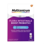 Multicentrum Duobiotico Boost Probiotici Integratore Alimentare 16 flaconcini