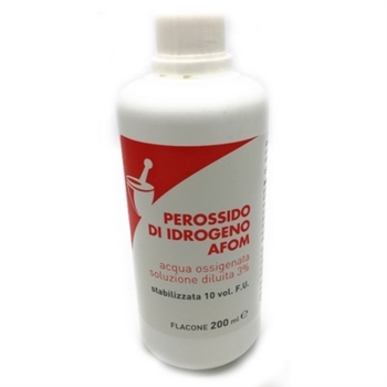 AFOM Perossido d'idrogeno 10 volumi 200 ml