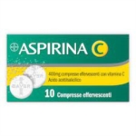 Aspirina C 400 Mg Compresse Effervescenti Con Vitamina C 10 Compresse In Strip Al Pe Carta Pe Al Surlyn