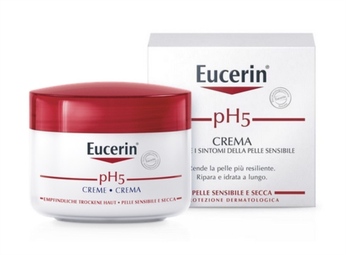 Eucerin pH5 Crema Rigenerante Idratante Delicata Pelle Sensibile 75 ml