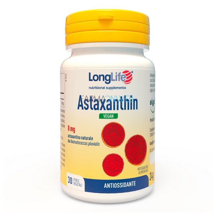 Longlife Astaxanthin 30 Perle Veg