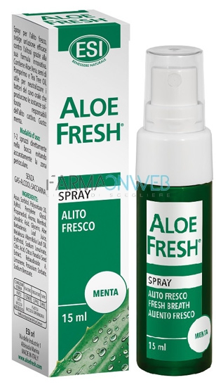 Esi Aloe Fresh Spray Alito Fresco Menta 15 ml