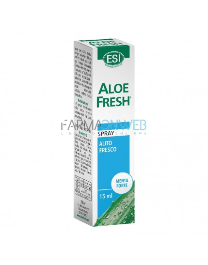 Esi Aloe Fresh Spray Alito Menta Forte 15 ml