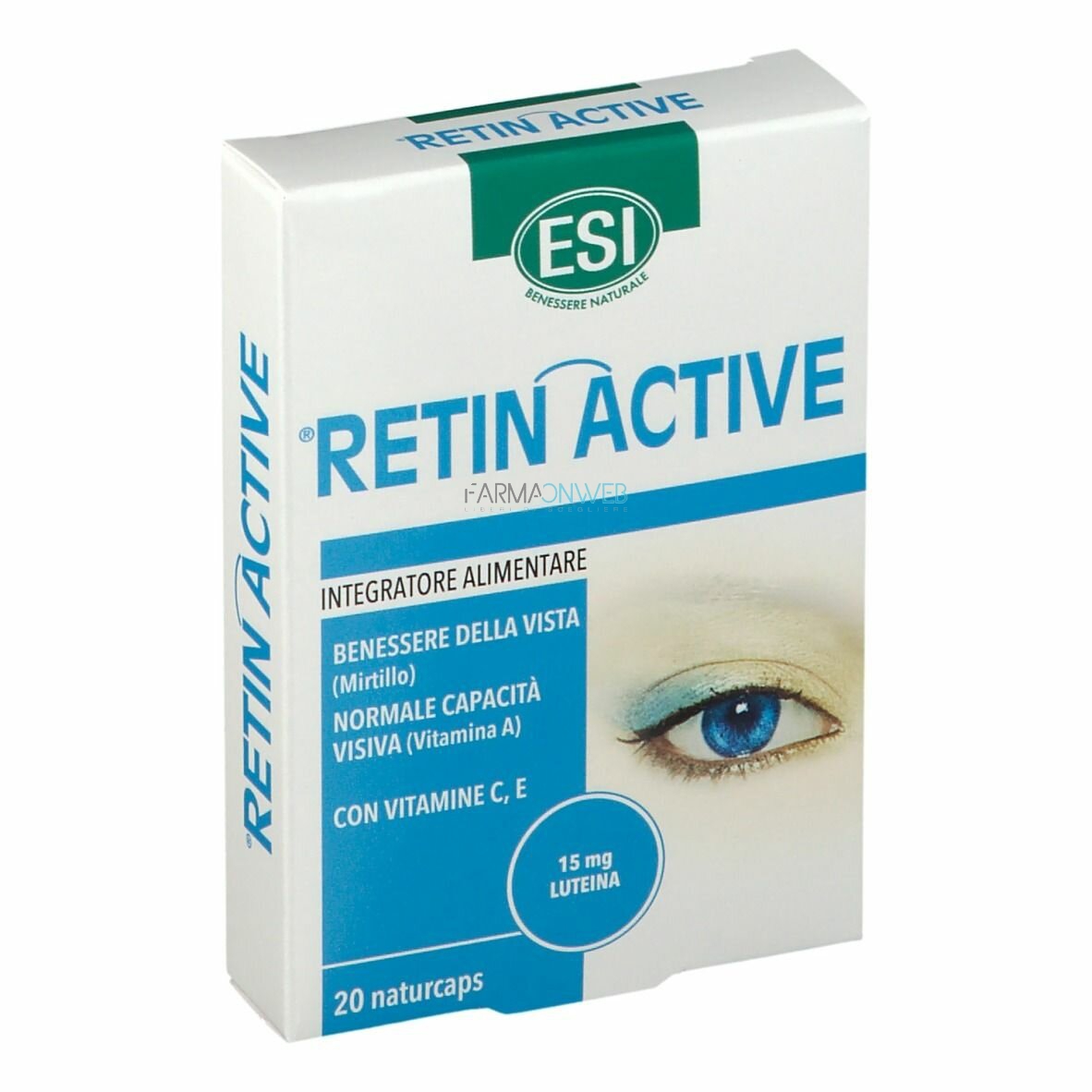 Esi Retin Active Integratore Alimentare 20 capsule