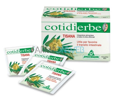 Specchiasol Cotidierbe Tisana 15 Bustine Filtro