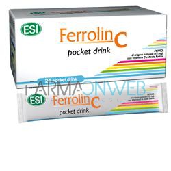 Esi Ferrolin C Pocket Drink Integratore 24 Bustine