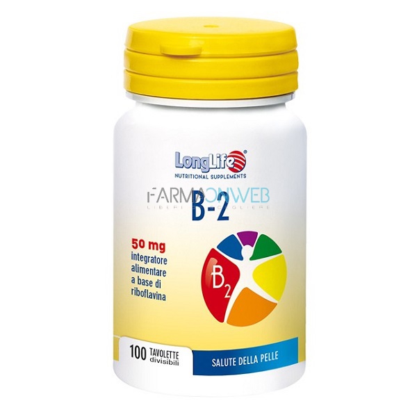 Longlife B2 50 mg 100 tavolette