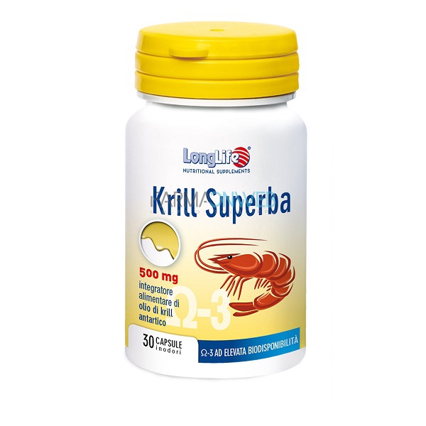 Longlife Krill Superba 30 capsule