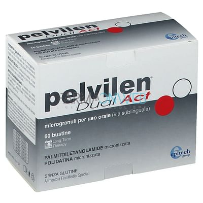 Epitech Pelvilen Dual Act Integratore Alimentare 60 Buste