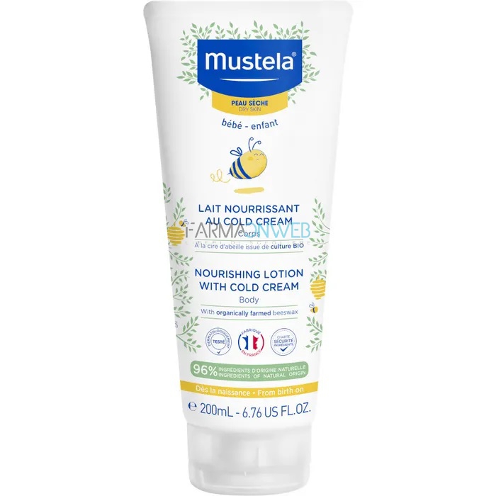 Mustela Latte Nutriente alla Cold Cream 200 ml