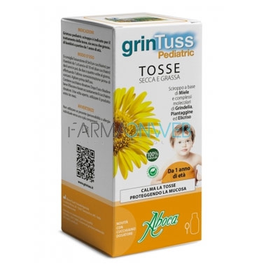 Aboca Grintuss Pediatric Sciroppo per la Tosse 180 g