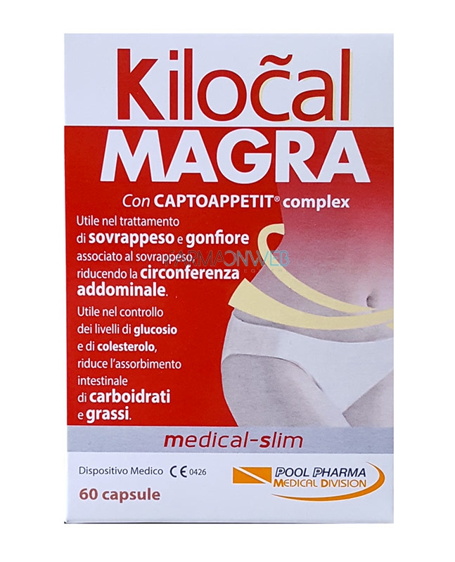 Kilocal Linea Dispositivi Medici Controllo del Peso Kilocal Magra 60 Capsule