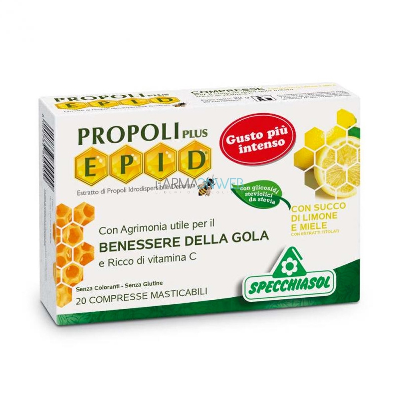 Specchiasol EPID 20 Compresse Agrimonia Miele Limone