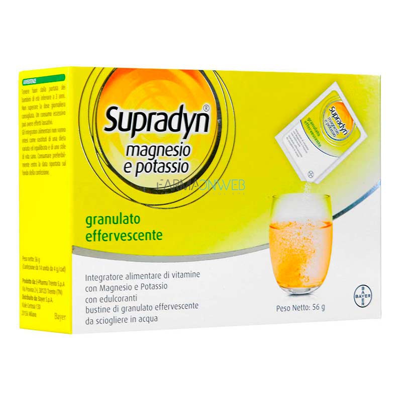 Supradyn Magnesio Potassio Integratore Granulato 24 Buste